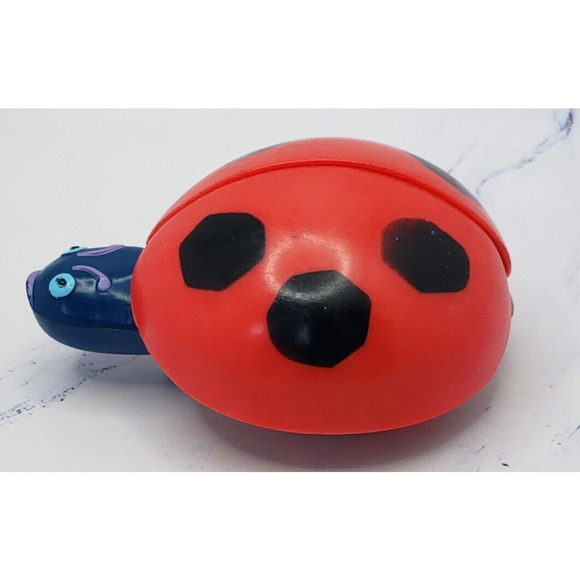 1990 McDonalds Eric Carle The Very Grouchy Ladybug Finger Puppet #2 - Picture 3 of 7